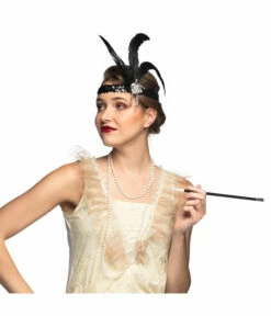 Accessoireset Flapper Diva 3-Delig -FEESTBAZAAR Winkel accessoireset flapper diva 3 delig 5
