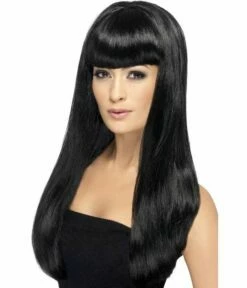 Babelicious Pruik Zwart