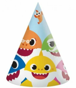 Baby Shark Feest Hoedjes Party (6st)
