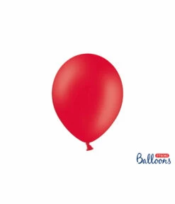 Ballonnen Pastel Poppy Rood - 10 Stuks