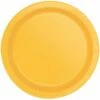 Bordjes Geel 20 Stuks - 18 Cm -FEESTBAZAAR Winkel bordjes geel 20 stuks 18 cm
