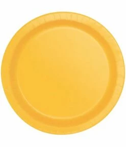 Bordjes Geel 20 Stuks - 18 Cm