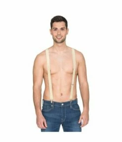 Bretels Glitter Goud