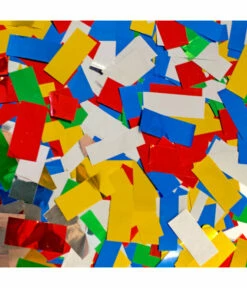 Confetti Kanon Kleuren Mix - 15cm -FEESTBAZAAR Winkel confetti kanon kleuren mix 15cm 1