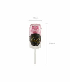 Confetti Push Pop Roze -FEESTBAZAAR Winkel confetti push pop roze 2