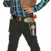 Cowboy Riem Met Dubbele Holsters Kind -FEESTBAZAAR Winkel cowboy riem met dubbele holsters kind
