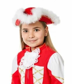 Dansmarietje Hoed Kind Rood