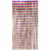 Deurgordijn Folie Regenboog Metallic -FEESTBAZAAR Winkel deurgordijn folie regenboog metallic