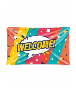 Gevelvlag 'Welcome' Sterren