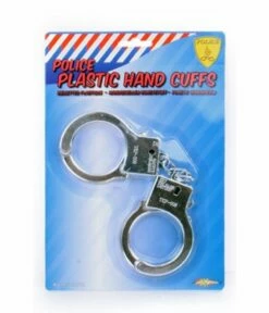 Handboeien Plastic Zilver