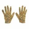 Handschoenen Michael Jackson Goud -FEESTBAZAAR Winkel handschoenen michael jackson goud