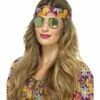 Hippie Bril Gespiegeld -FEESTBAZAAR Winkel hippie bril gespiegeld