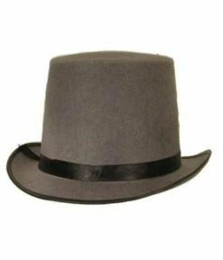 Hoge Hoed Vilt Grijs