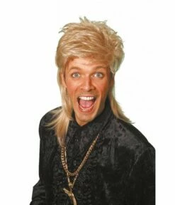 Johnny Tokkie Pruik Deluxe Blond