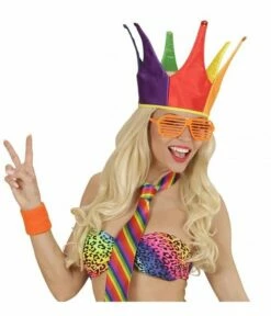 Kroon Regenboog Carnaval -FEESTBAZAAR Winkel kroon regenboog carnaval 2