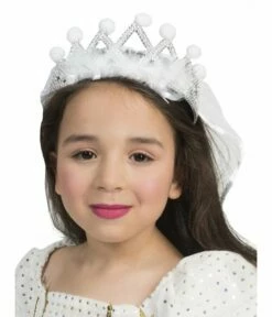 Kroontje Met Sluier -FEESTBAZAAR Winkel kroontje met sluier 2
