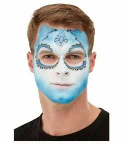 Make-up Set Day Of The Dead Blauw Wit -FEESTBAZAAR Winkel make up set day of the dead blauw wit 3