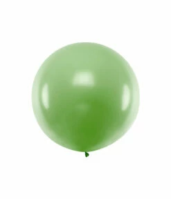 Mega Ballon Pastel Groen 100 Cm