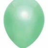 Metallic Ballonnen Mint 30cm - 10 Stuks -FEESTBAZAAR Winkel metallic ballonnen mint 30cm 10 stuks