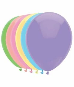 Pastel Ballonnen Mix Kleuren 30cm 100st