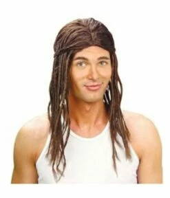 Pruik Jamaica Met Dreadlocks Bruin