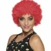 Rode Pruik Pop Eco -FEESTBAZAAR Winkel rode pruik pop eco