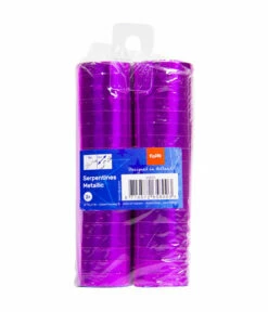 Serpentines Metallic Magenta -FEESTBAZAAR Winkel serpentines metallic magenta 2