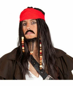 St. Pruik Tobias Met Bandana, Snor En Baard