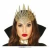 Tiara Koningin Goud -FEESTBAZAAR Winkel tiara koningin goud