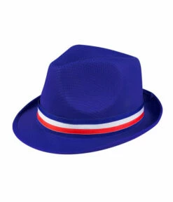 Trilby Hoed Frankrijk Blauw