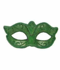Venetiaanse Oogmasker Groen
