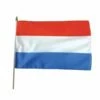 Vlag Stof Nederland 30x45 Cm Op Stok -FEESTBAZAAR Winkel vlag stof nederland 30x45 cm op stok