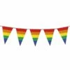 Vlaggenlijn Regenboog -FEESTBAZAAR Winkel vlaggenlijn regenboog